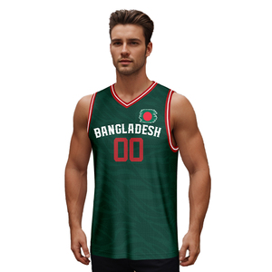 <span class=keywords><strong>Camiseta</strong></span> de <span class=keywords><strong>Baloncesto</strong></span> de Malla Azul Estilo Bandera Personalizada de Alta Calidad, Poliéster Transpirable de Secado Rápido, Talla Grande, Unisex, Deportiva - Product Image 4