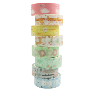 Ruban Washi Export Source 15 mm x 5 m, Animaux de Dessin Animé, Volume 8, pour Journal Créatif et Artisanat - Product Image 3