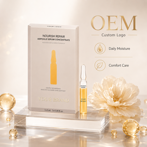 Private Label Refreshing Facial Ampoule Concentrate Moisturizing Skin Care <b>Serum</b> Custom Packaging - Product Image 1