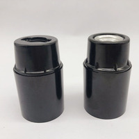 Alta calidad E12 Diente de aluminio autoblocante diente completo baquelita portalámparas baquelita