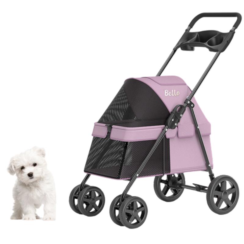 Bello Dog Stroller - Lightweight & Foldable Pet Carrier