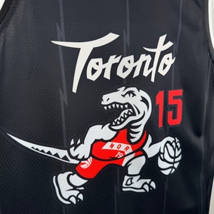 Maglia da basket americana Toronto 2026: Ultima versione stampata a caldo # 15 Vince Carter # 1 McGrady 3 <span class=keywords><strong>Ingram</strong></span> 4 Barnes 9 Barrett - Product Image 5