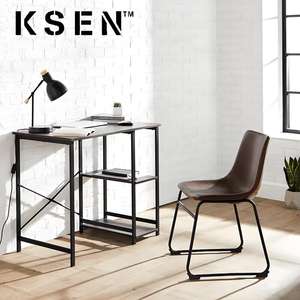 Factory Supply Wooden <strong>Desk</strong> <strong>Computer</strong> <strong>Desk</strong> Table with Bookshelf Reading Writing Home Office Table T0822 Wh - Product Image 5