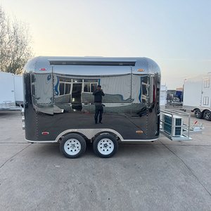 Nouvelle conception, camion de cuisine mobile en acier inoxydable de 3,5 mètres, personnalisé, avec chariot de restauration rapide, remorque alimentaire - Product Image 6