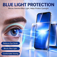 Film protecteur d'écran anti-lumière bleue, anti-reflet, réduit la fatigue, film PET durable pour ordinateur portable et moniteur de bureau