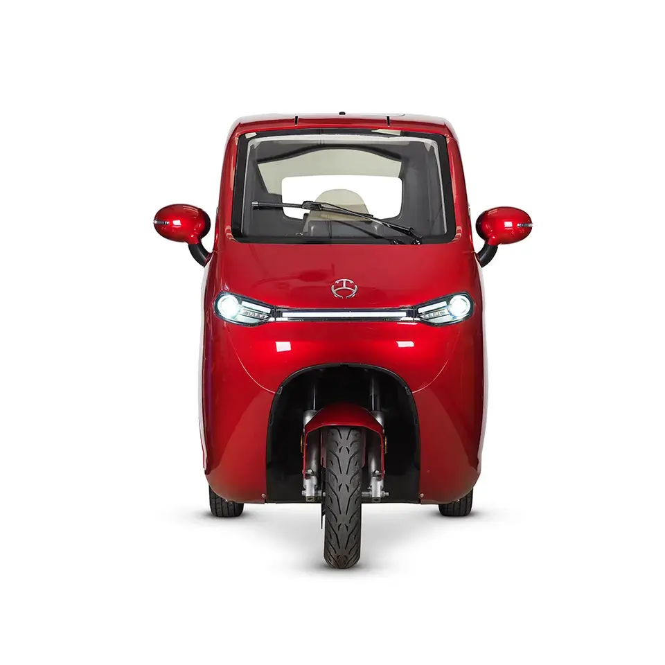 EEC ckd street legal tricycle électrique chinois entièrement fermé scooter 1500w tricycle électrique avec siège passager