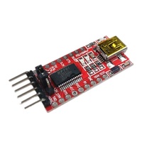 FT232 FTDI USB ke TTL 3.3V 5V Kabel Unduh Modul Adaptor Antarmuka Mini FT232RL Produk Terlaris FTDI232