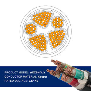 Kabel Daya WDZBN-YJY - Bebas Halogen, Rendah Asap, Tahan Api & Tahan Nyala, Berisolasi XLPE 0.6/1kV 4-240mm² - Product Image 4