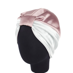 <span class=keywords><strong>Bonnet</strong></span> <span class=keywords><strong>de</strong></span> nuit en soie 22 Momme torsadé, doux et lisse, élastique, décontracté, pour femme, tendance - Product Image 1