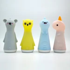个性化可爱卡通创意口袋小型多色发光二极管迷你手电筒儿童手电筒灯玩具