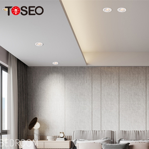 Luz descendente <span class=keywords><strong>Led</strong></span> empotrada redonda para interiores, accesorio empotrado de aluminio de fundición a presión, Gu10 <span class=keywords><strong>Mr16</strong></span> - Product Image 6