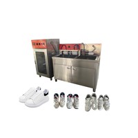 Armoire commerciale de séchage et de désinfection de chaussures à circulation d'air chaud en acier inoxydable, sécheuse et stérilisateur de baskets multi-paires