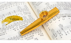 Pratique et portable En Métal Kazoo de l'usine Coloré Kazoo D'instrument - Product Image 4