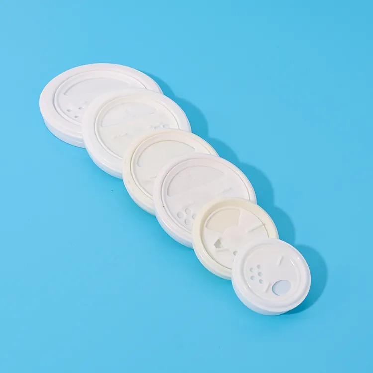 Couvercle de salière en plastique, taille personnalisée, pour tube en papier