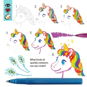 <span class=keywords><strong>Glitter</strong></span> Marcatore <span class=keywords><strong>Penne</strong></span> Contorno Della Penna Della Cancelleria per la Fabbricazione Della Carta, FAI DA TE Arte Artigianato - Product Image 3