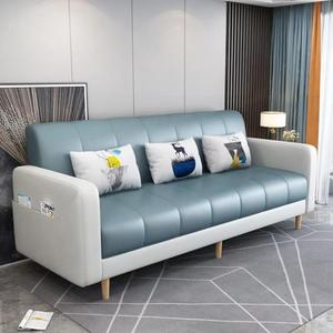 Komfortables Design Klappbare gepolsterte Liege couch Massivholz beine Schlafs ofa für Wohnzimmer - Product Image 2