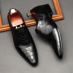 2026 Spring New Style Fashion Men's Shoes - High-Quality <b>Sneakers</b> Walking Shoes Men's Formal <b>Leather</b> Shoes - Product Image 3