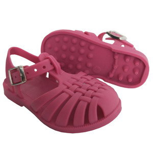 Sandalias de PVC <span class=keywords><strong>Rosa</strong></span> niñas Gowalk de playa al aire libre de agua zapatos de gelatina - Product Image 1