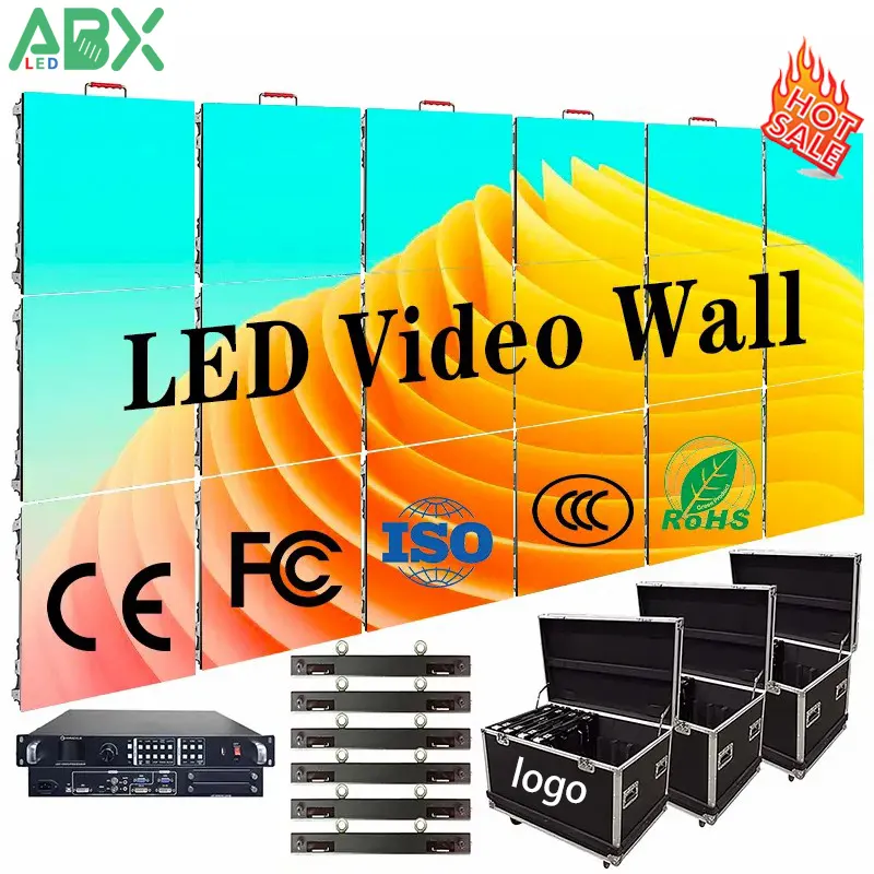 Màn Hình LED Quảng Cáo Kỹ Thuật Số Treo Tường Video Lớn Ngoài Trời Chống Nước HD 3D P2.5 P3 P4 P5 P6 P8 P10 Màn Hình LED 8K