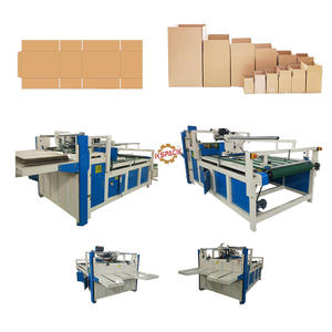 <span class=keywords><strong>Meilleure</strong></span> vente semi-automatique carton pliant colleuse boîtes en carton dossier colleuse machine - Product Image 6