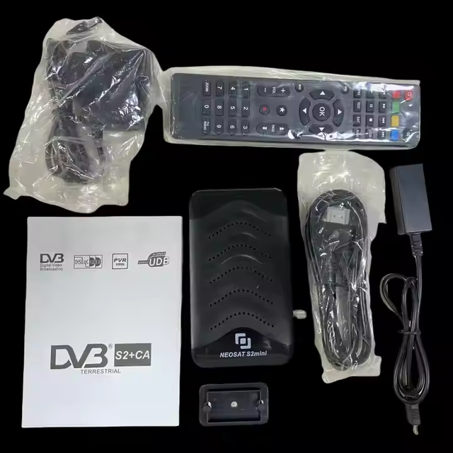 Neosat Dvb-s2 Mini TV Boxes Support iptv CA HD H.265/H.264 Satellite signal Receivers Support Biss, Patch, Ccam, Newccam