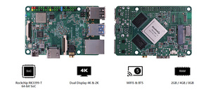 Cam Pi CM4 RK3399 Quad Core 4GB LPDDR4 4K 60P Mini <span class=keywords><strong>SBC</strong></span> phát triển Board Raspberry pi-tương thích Android/Linux IOT <span class=keywords><strong>Gateway</strong></span> - Product Image 3