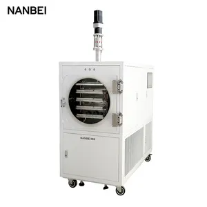 2- 8kg Stainless Steel Small Food Lyophilizer Vacuum Freeze Dryer machine