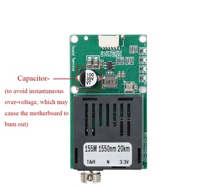 โมดูลตัวรับส่งสัญญาณไฟเบอร์ TTL, 5.5-26V ถึงเทอร์มินัลไฟเบอร์, สายเชื่อมต่อแสงสำหรับยานพาหนะทางอากาศ - Product Image 3