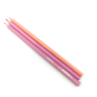 Ventes en vrac à chaud d'usine impression personnalisée logo artiste dessin crayons de couleur pastel ensemble professionnel 12 crayons de couleur