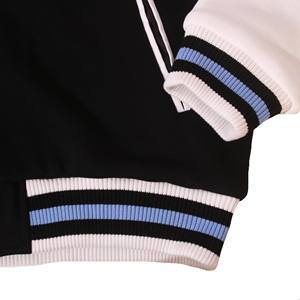 OEM bordado Chenille parches Jaket Logo Letterman chaqueta béisbol espuma Streetwear abrigo Varsity Bomber chaqueta para hombres - Product Image 6