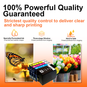 Topjet t3471 t3472 t3473 t3474 34xl tương thích màu <span class=keywords><strong>Ink</strong></span> Cartridge cho Epson lực lượng lao động Pro WF-3725DWF 3720dwf máy in phun - Product Image 4