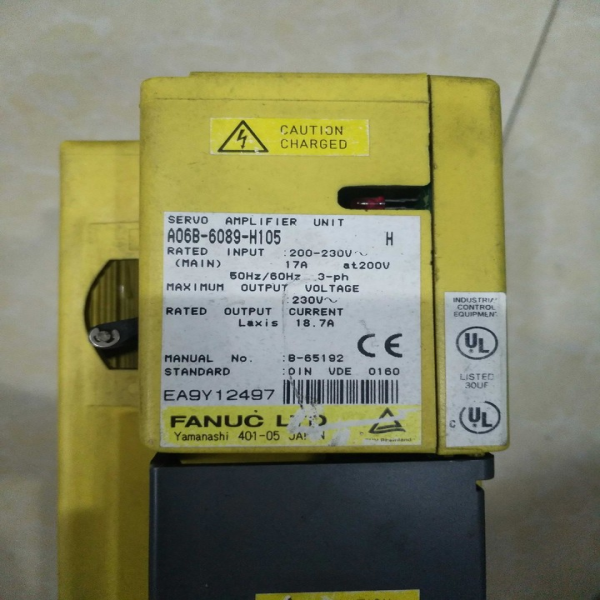 A06B6089H105 Alpha Series Servo Amplifier PLC