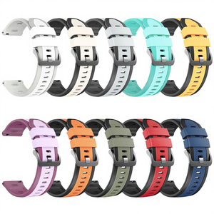 <span class=keywords><strong>Bracelet</strong></span> en silicone tressé Trendybay 22 mm, boucle magnétique élastique, respirant, <span class=keywords><strong>bracelet</strong></span> de <span class=keywords><strong>sport</strong></span> pour <span class=keywords><strong>Gear</strong></span> S3 Huawei GT6 Pro Redmi Watch 5 - Product Image 1