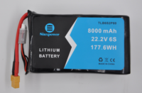Paquete de Baterías de Estado Sólido Sinxpower 4S 6S2P INR21700 8400mah P42A, Tasa de Descarga 10C, 800 Ciclos, Garantía de 12 Meses, 22.2V -20/65