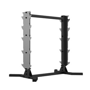 Support de rangement multifonctionnel pour barre d'arbell Support de rangement pour haltère Support de rangement pour équipement de gymnastique - Product Image 4