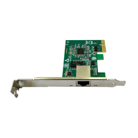 Pci-E nic controlador de interfaz de red Gigabit Ethernet RJ45 único puerto 10/100/1000M pci express red LAN tarjeta de