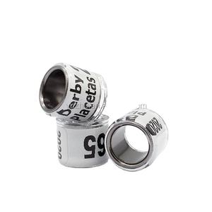 Race Duif Been Ring Vogel Been Band 8Mm Multi Color Aluminium + Plastic Milieuvriendelijk - Product Image 2