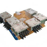 Boîtier de commande d'instrument antidéflagrant Ex Db Eb IP66 SS304 IECEx ATEX pour projets d'automatisation industrielle