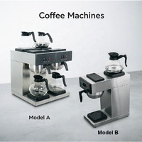Mesin Pembuat Kopi Tetes Listrik Komersial Cucina 12 Cangkir dengan Fitur Penghangat untuk Restoran dan Kafe