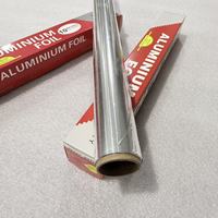 Rouleau de papier aluminium de petite taille, qualité alimentaire, pour usage en cuisine, emballage et cuisson, approvisionnement en gros direct usine