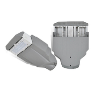 Lampadaires LED 300W SMD3030 à corps en aluminium moulé sous pression, modules carrés efficaces à CCT variable pour usage municipal