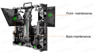 Pantalla LED de Video Wall RGB P2.9 de 500x500mm, Panel Inalámbrico Hard-HUB, para Interiores y Exteriores, Alquiler, Escenarios