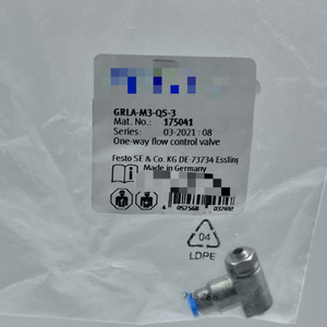 GRLA-M3-QS-<span class=keywords><strong>3</strong></span> 175041 Eenrichtingsstroomregelklep GRLAM3QS3 Nieuw - Product Image 1