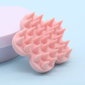 แปรงอาบน้ำสัตว์เลี้ยง, อุปกรณ์ทำความสะอาดสุนัข, แปรงนวดซิลิโคนสำหรับแมวและสุนัข, ขายส่ง - Product Image 3