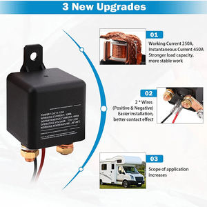 Interruttore di Disconnessione Remoto per Batteria <span class=keywords><strong>Auto</strong></span> 12 Volt, per <span class=keywords><strong>Auto</strong></span>, Camper, Camion, Barca, Interruttore Antifurto Automatico per <span class=keywords><strong>Auto</strong></span> - Product Image 6