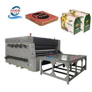 Nóng bán sóng bìa carton in khía máy với chuỗi Feeder - Product Image 1