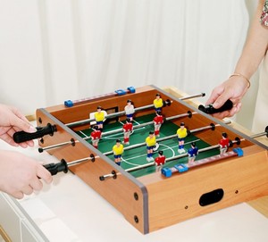 Mini table de football en bois pour l'intérieur, jeu de football de table, jouet interactif parent-enfant, cadeau d'anniversaire, table de baby-foot - Product Image 6