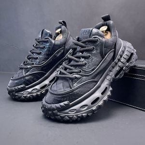 Nuevas Zapatillas Retro de Mujer Estilo Papá Primavera 2026, Suela Gruesa de Doble Capa con Aumento de Altura, Diseño Desgastado Versátil Casual - Product Image 1