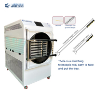 Lyophilisateur Commercial 55-60kg/lot, 14 Plateaux 6500W 4m² de surface, pour la lyophilisation des fruits, légumes et viandes en petite usine