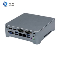 N5350Z-HD YENTEK Quạt Hợp Kim Nhôm Toàn Bộ Cấu Trúc Làm Mát Bộ Xử Lý Intel Celeron 5205U 10 Máy Tính Bảng Công Nghiệp Mini Máy Tính Để Bàn